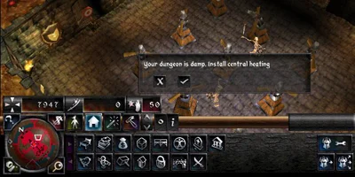 An on-screen hint, letting the player know that something needs doing