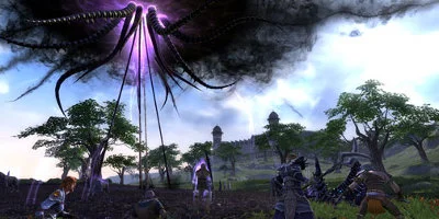 creature in the sky