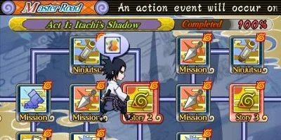 Naruto Mission Select
