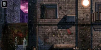 2 men talking in a street