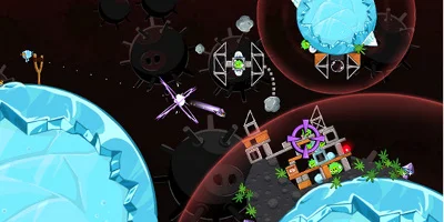 Angry Birds Space level