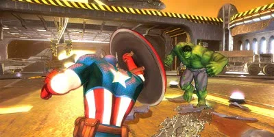 Cpt America and Hulk