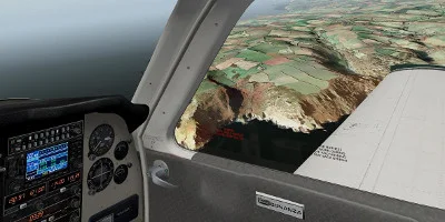 view of rear plane