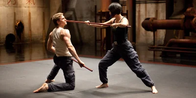 Fighting, Down on One Knee