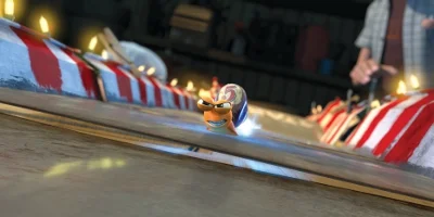 Snail Waiting to Race