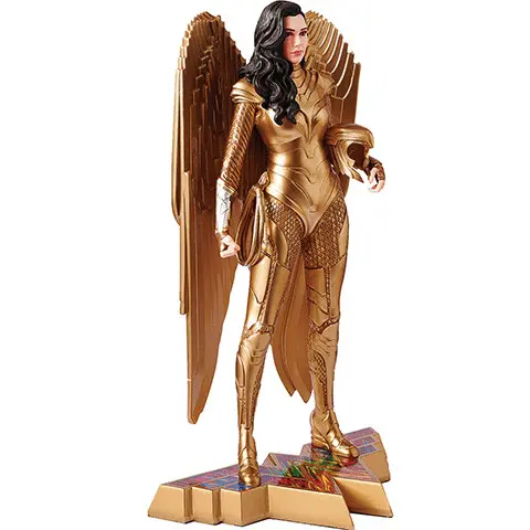 Gif showing the include collectible figure form multiple angles