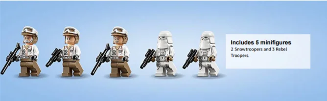 close up of minifigures