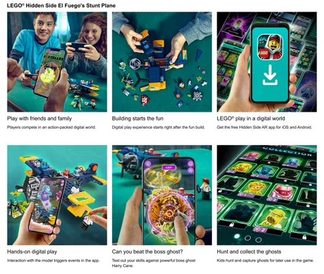 close up of minifigures