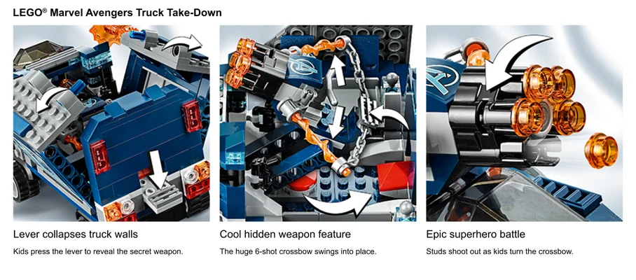 close up of minifigures