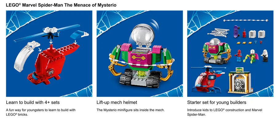 close up of minifigures