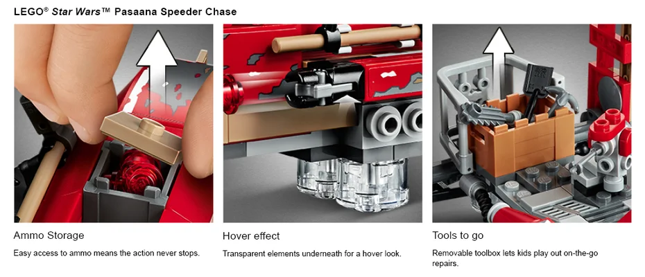 close up of minifigures