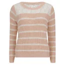 ONLY Women's Gossip Knitted Jumper - Peach Melba - XS/UK 6 - Multi Image 1