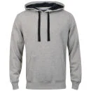 55 Soul Men's Blaze Hoody - Grey/Black - S - Grey/Black Image 1