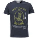 Threadbare Men's Release T-Shirt - Navy - S - Navy Image 1