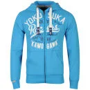 Tokyo Laundry Men's Dwight Hooded Sweat - Turquoise - S - Turquoise Image 1