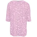 Glamorous Women's Burnout Daisy Top - Pink - One Size - Pink Image 1