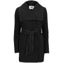 Vero Moda Women's Waterfall Tie Front Jacket - Black - XS - Black Image 1