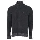 Ringspun Men's Glacier Point Zip Knit - Black - S - Black Image 1