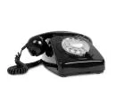 Retro Telephones - Black Phone Image 1