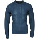 Tokyo Laundry Men's Optimist Jumper - Petrol Blue - S - Petrol Blue Image 1