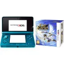 Nintendo 3DS Console (Aqua Blue) Bundle: Includes Kid Icarus Image 1