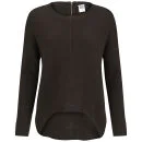 Vero Moda Women's Macro Jumper - Dark Brown - XS - Dark Brown Image 1
