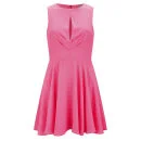 LOVE Women's Pleated Dress - Pink - XS - Pink Image 1
