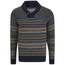 Soul Star Men's Stifler Jumper - Navy - S - Blue Image 1
