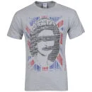 Joystick Junkies Men's God Save The Code T-Shirt - Grey - S - Grey Image 1