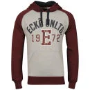 Ecko Men's Merlin Overhead Hoody - Grey Marl/Zinfandel/Ink Well - S - Grey Marl/Zindfandel/Ink Well Image 1