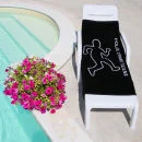 Beach Towel - Police Crime Scene Logo Image 1
