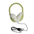 Earmuff Headphones - Geometric Lemon/Grey Image 1