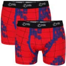 Joystick Junkies Men's Two Pack Boxers - Red Pattern - S - Red Pattern Image 1