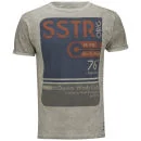 Soul Star Men's Washlab T-Shirt - Stone - S - Stone Image 1