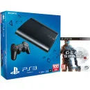 PS3: New Sony PlayStation 3 Slim Console (500 GB) - Black - Includes (Dead Space 3) Image 1
