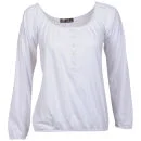 Brave Soul Women's Marcia Top - White - S - Light Taupe Image 1