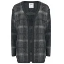 ONLY Women's Ava Tartan Cardigan - Phantom - XS/UK 4 - Phantom Image 1