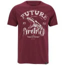 Firetrap Men's Snakes T-Shirt - Tawny Port - S - Red Image 1