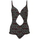 John Galliano Women's 'John For Ever' Swimsuit - Black - 12 - Black Image 1