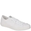Umbro Men's Milton Low Leather Trainer - White - 6 - White Image 1
