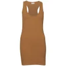 nümph Womens Elin Basic Long Vest - Earth - XS - Tan Image 1
