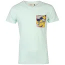 Jack & Jones Men's Camo T-Shirt - Bay Spearmint - S - Bay Spearmint Image 1
