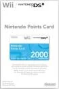 Wii Points Cards (2000) Image 1