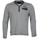 Kangol Men's Trans Jersey Long Sleeved T-Shirt - Grey Marl - S - Grey Marl Image 1