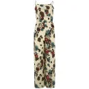 LOVE Women's Square Neck Jumpsuit - Multi - UK 8 - Multi Image 1