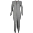 Influence Women's Houndstooth Print Onesie - Black & White - S-M - Black & White Image 1