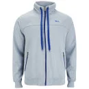 Slazenger Men's Gascoigne Track Top - Grey/Crown Blue - S - Grey/Crown Blue Image 1
