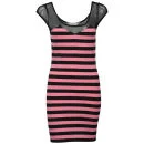 Chickster Women's Berkant Striped Dress - Pink - 8 - Pink Image 1