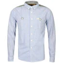 Soul Star Men's Graham Shirt - Blue - S - Blue Image 1