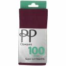 Pretty Polly Women's Soft Opaque Tights - Wine - S-M Image 1